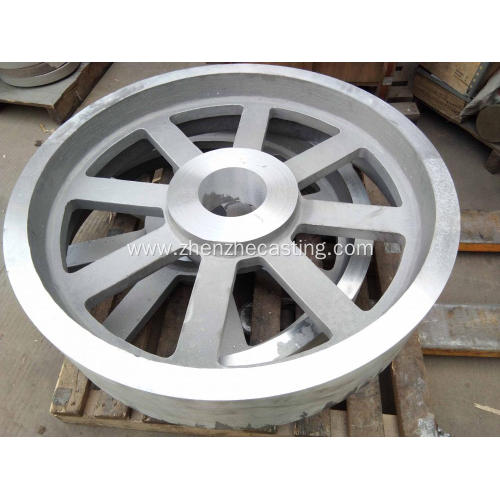 Aluminum sand casting pulley wheel